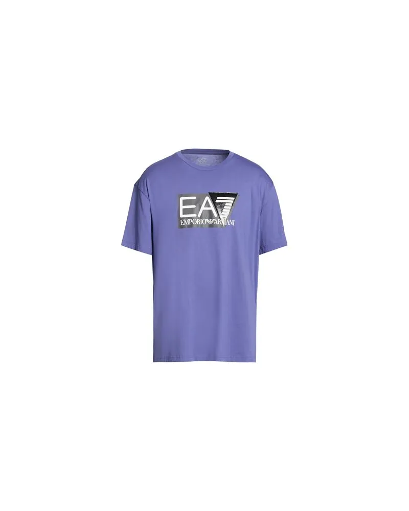 EA7 TOPS - T-shirtsauf YOOX.COM Blau