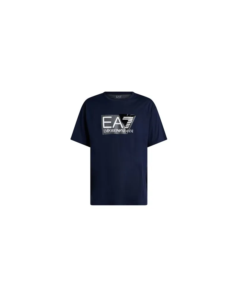 EA7 TOPS - T-shirtsauf YOOX.COM Marineblau