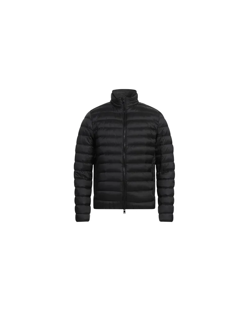 Guess JACKEN & MÄNTEL - Pufferjacken & Daunenjackenauf YOOX.COM Schwarz