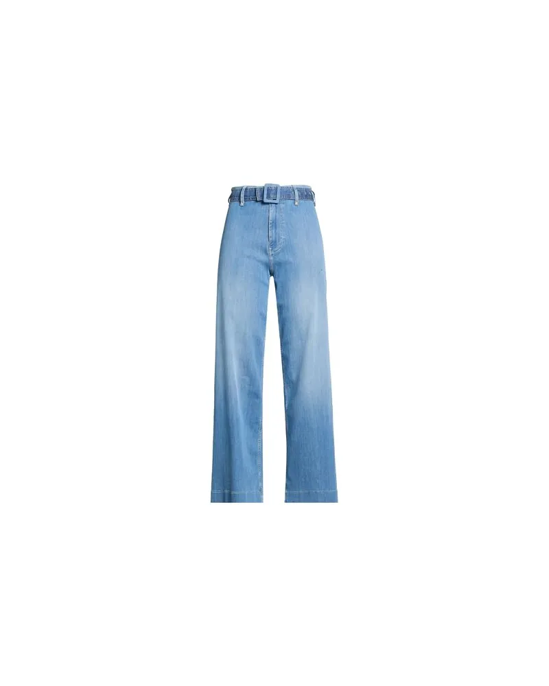 Guess HOSEN & RÖCKE - Jeanshosenauf YOOX.COM Blau
