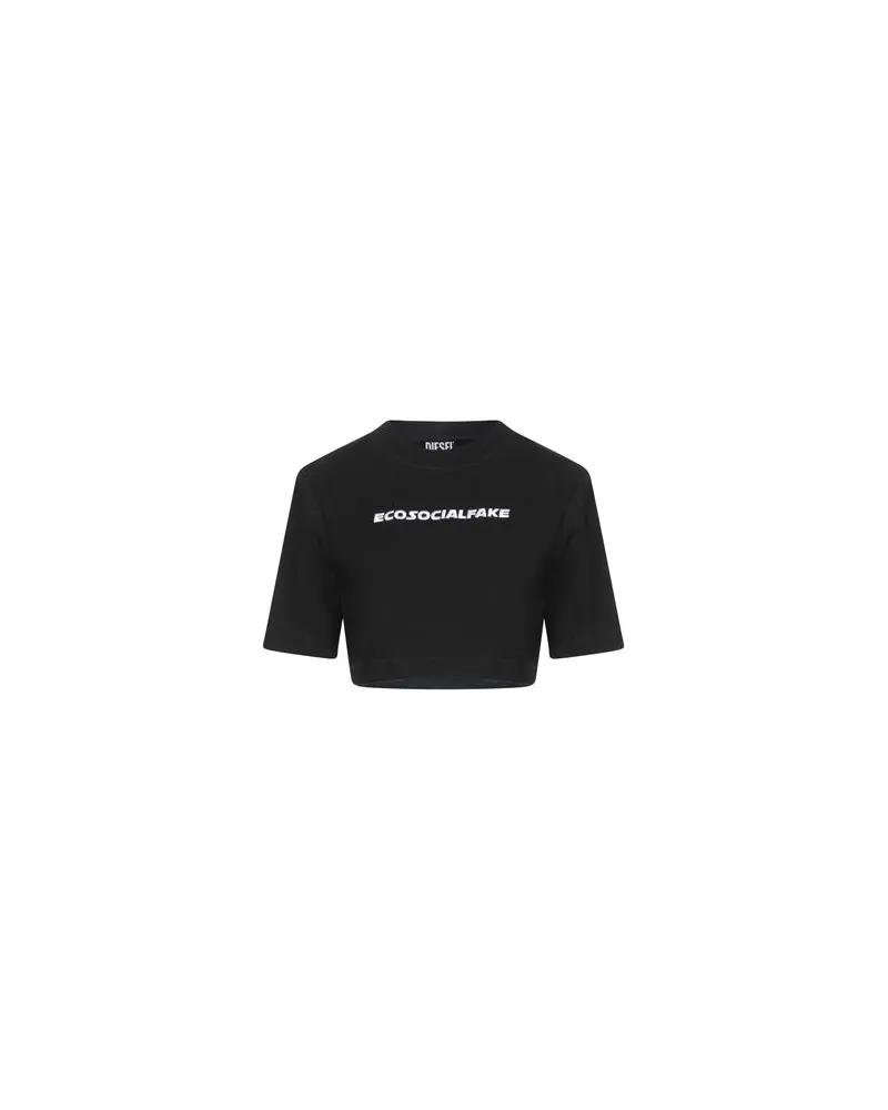 Diesel TOPS - T-shirtsauf YOOX.COM Schwarz