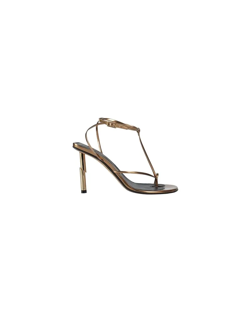 Lanvin SCHUHE - Zehentrennerauf YOOX.COM Bronze