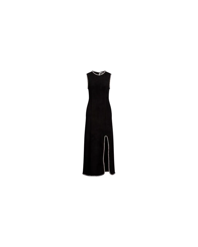 Sandro KLEIDER - Maxi-Kleiderauf YOOX.COM Schwarz
