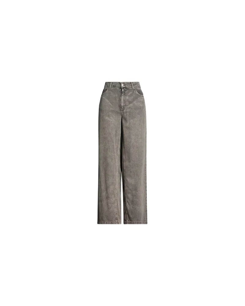 8PM HOSEN & RÖCKE - Jeanshosenauf YOOX.COM Braungrau