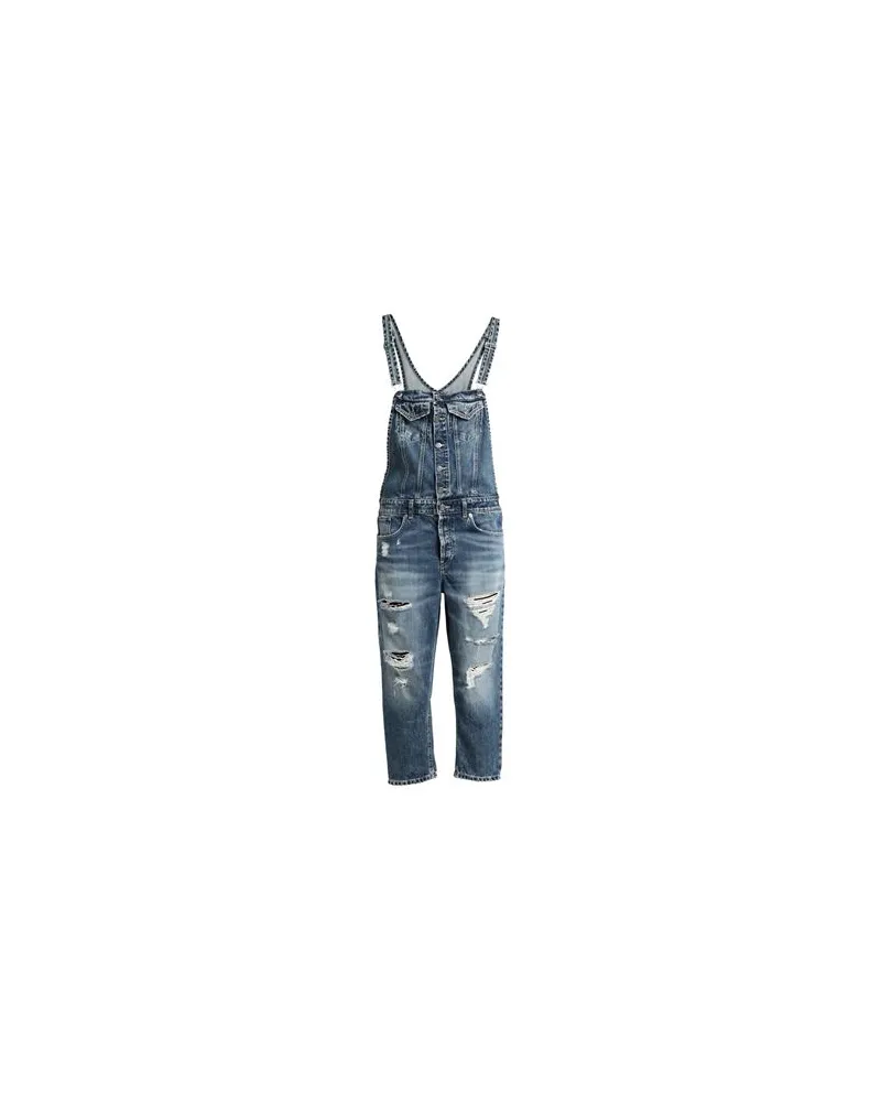 Dondup OVERALLS - Lange Overallsauf YOOX.COM Blau