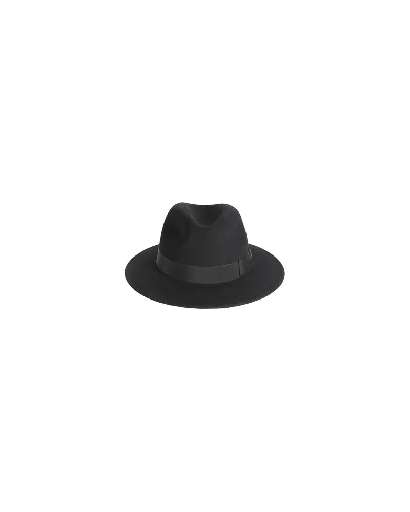 Borsalino ACCESSOIRES - Mützen & Hüteauf YOOX.COM Schwarz
