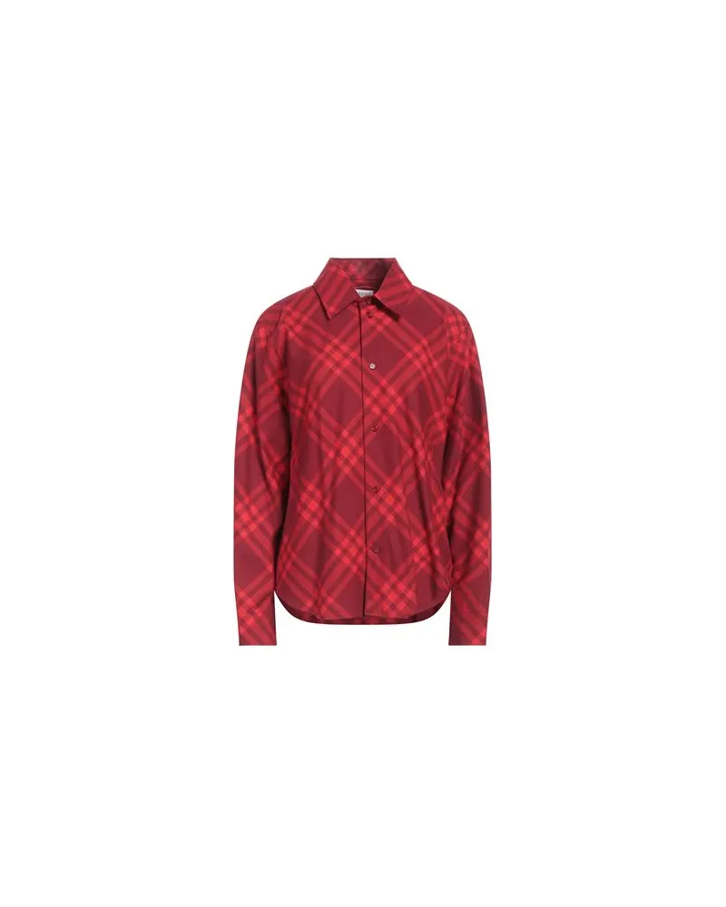 Burberry TOPS - Hemdenauf YOOX.COM Rot