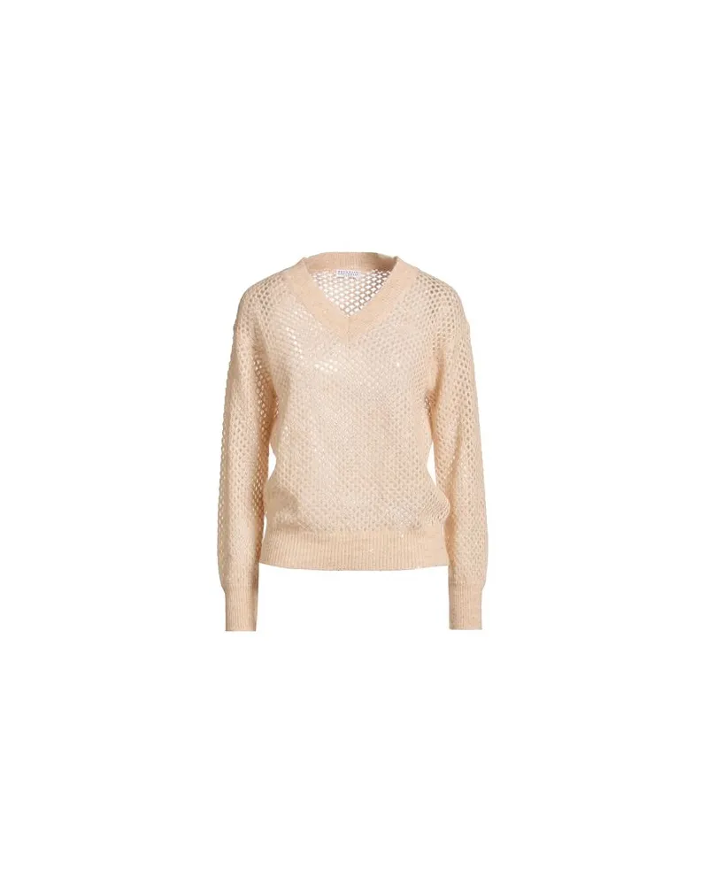 Brunello Cucinelli STRICKWAREN - Pulloverauf YOOX.COM Hellrosa