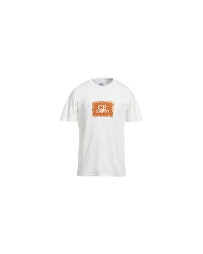 C.P. Company TOPS - T-shirtsauf YOOX.COM Weiß