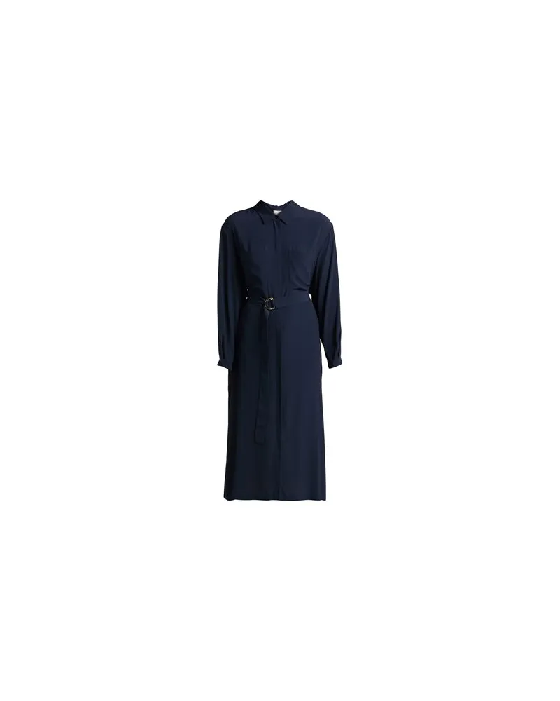 Semicouture KLEIDER - Midi-Kleiderauf YOOX.COM Marineblau