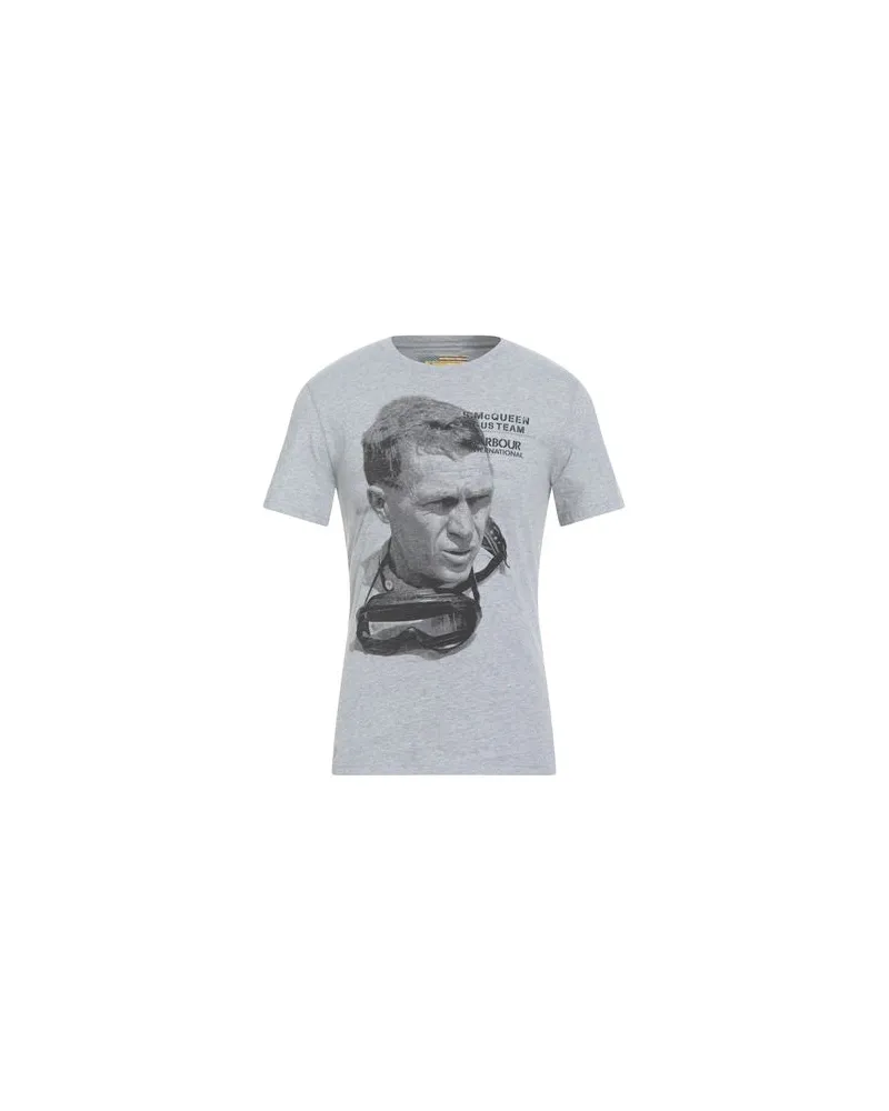 Barbour THE STEVE MCQUEEN COLLECTION - TOPS - T-shirtsauf YOOX.COM Grau