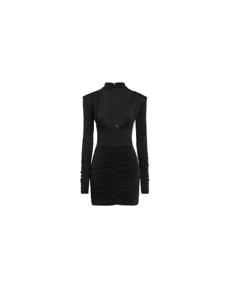 Elisabetta Franchi KLEIDER - Mini-Kleiderauf YOOX.COM Schwarz