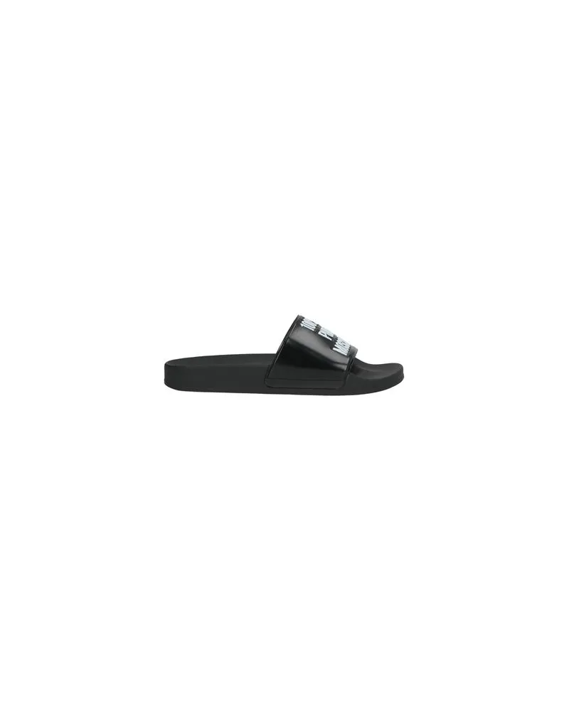 Moschino SCHUHE - Sandalenauf YOOX.COM Schwarz