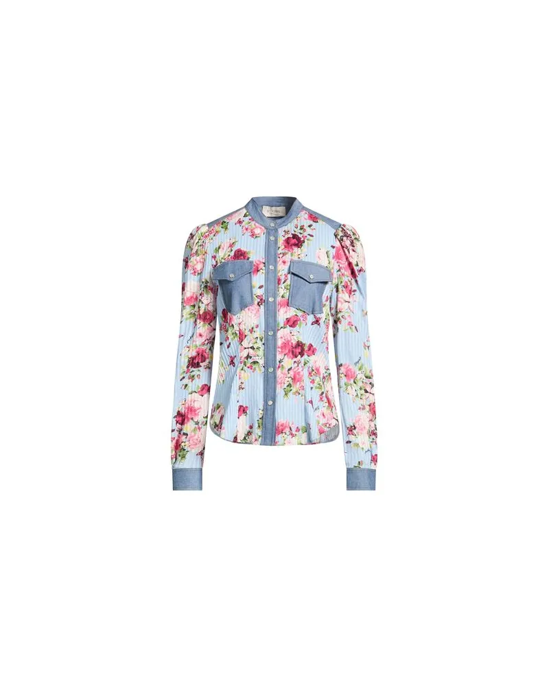 Blumarine TOPS - Hemdenauf YOOX.COM Hellblau