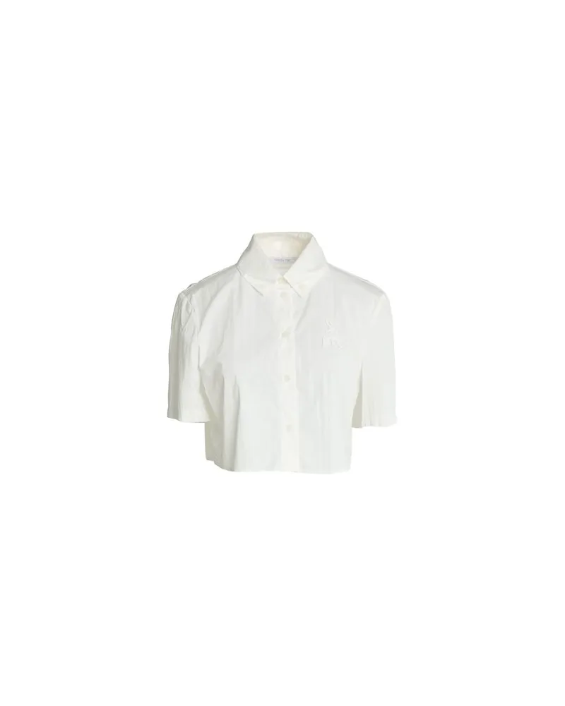 Patrizia Pepe TOPS - Hemdenauf YOOX.COM Weiß