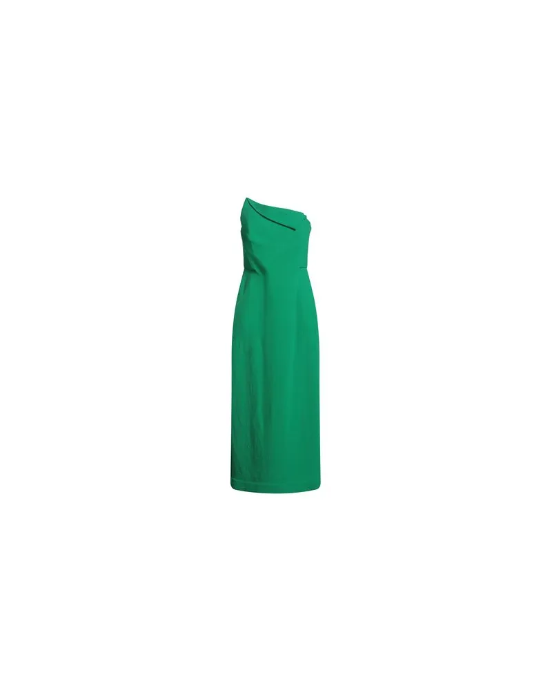 Roland Mouret KLEIDER - Midi-Kleiderauf YOOX.COM Smaragdgrün