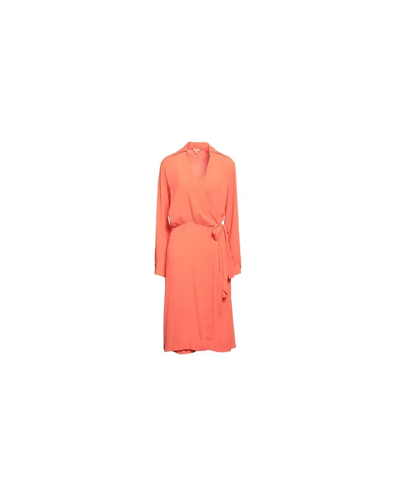 Her Shirt Her Dress KLEIDER - Midi-Kleiderauf YOOX.COM Lachs