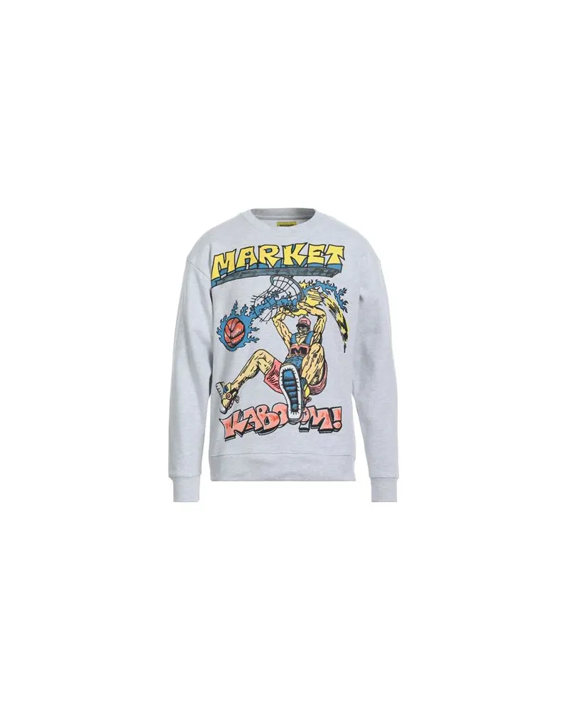 Market SLAM DUNK SKETCH CREWNECK SWEATSHIRT  - TOPS - Sweatshirtsauf YOOX.COM Hellgrau