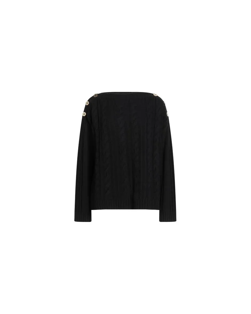 Semicouture STRICKWAREN - Pulloverauf YOOX.COM Schwarz