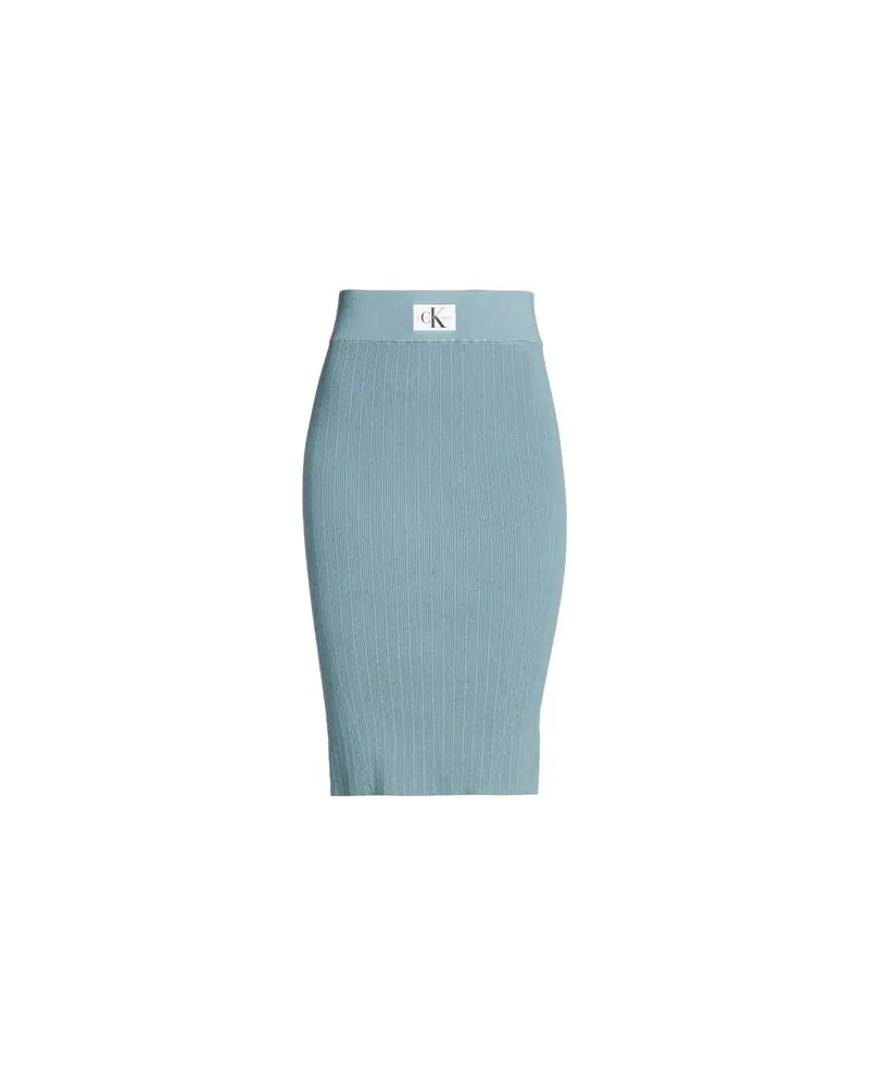 Calvin Klein HOSEN & RÖCKE - Midi-Röckeauf YOOX.COM Taubenblau