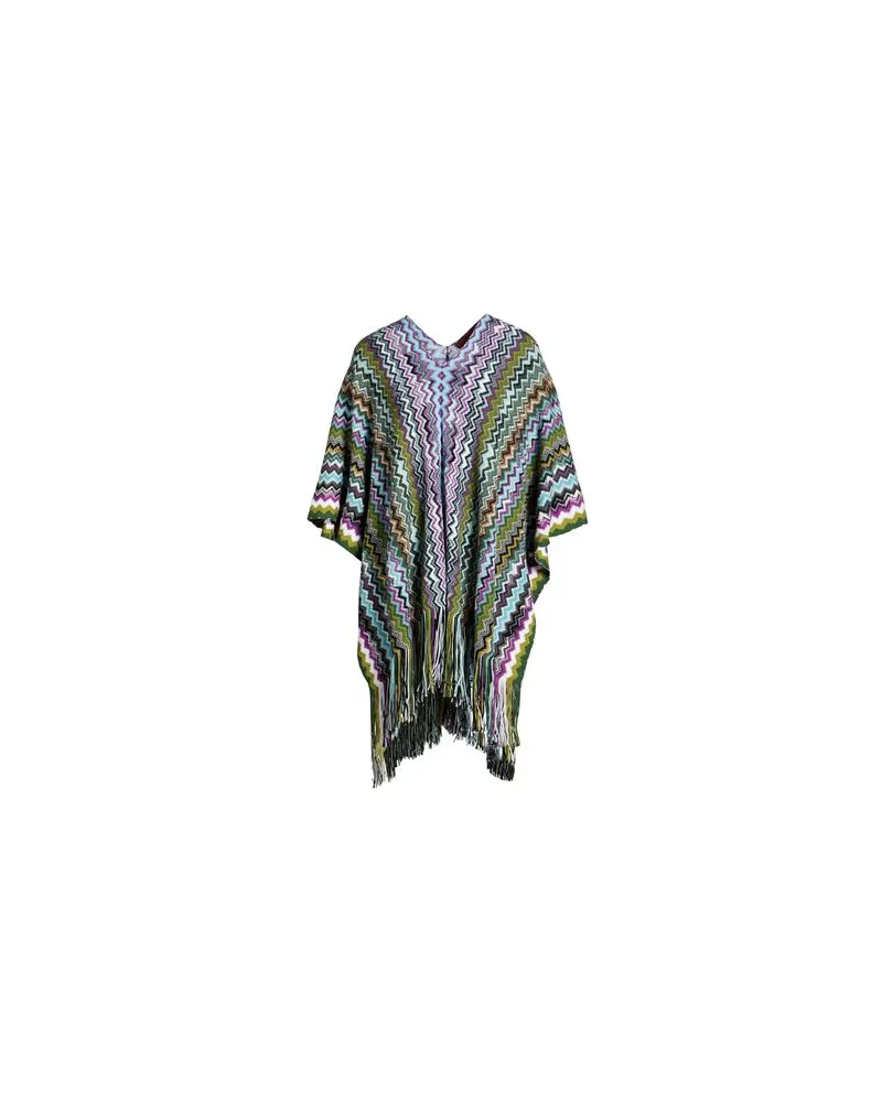 Missoni JACKEN & MÄNTEL - Capesauf YOOX.COM Himmelblau