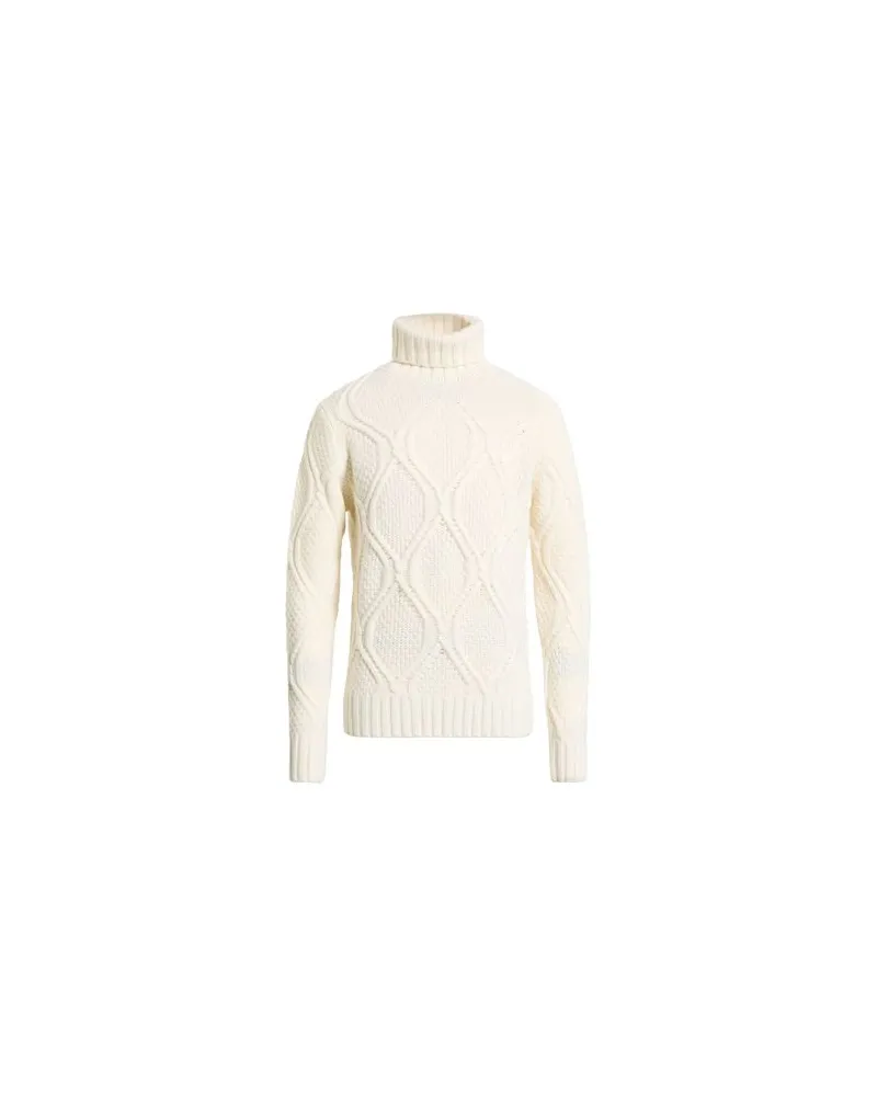 PAOLONI STRICKWAREN - Rollkragenpulloverauf YOOX.COM Elfenbein