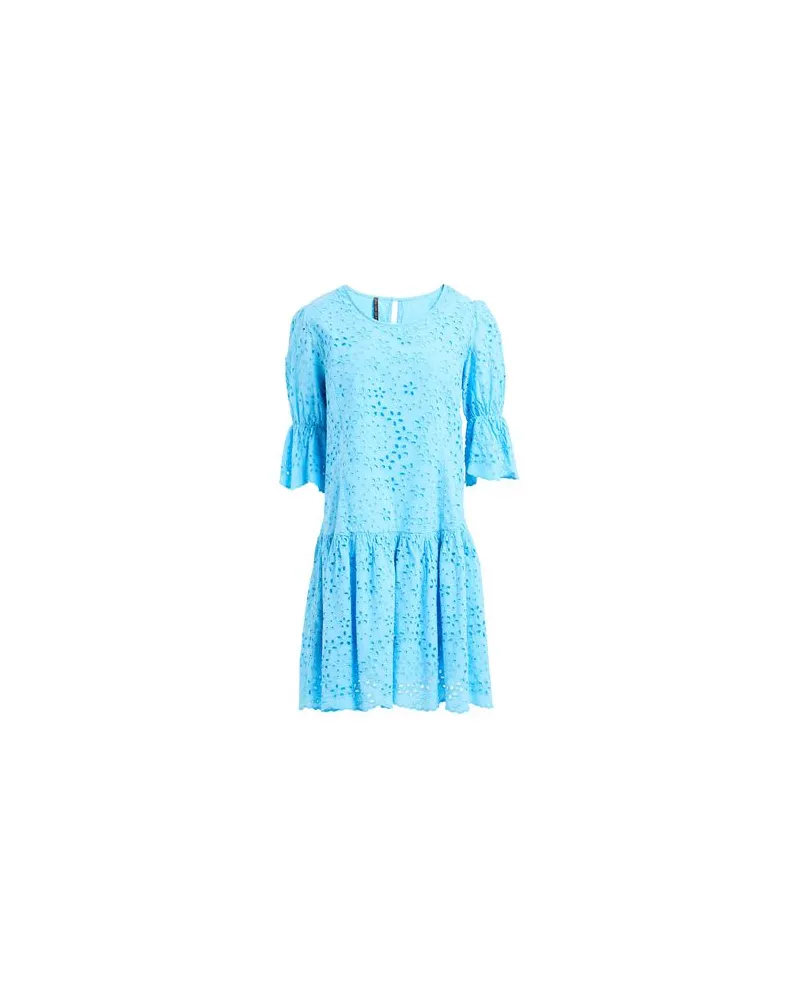 Manila Grace KLEIDER - Mini-Kleiderauf YOOX.COM Azurblau