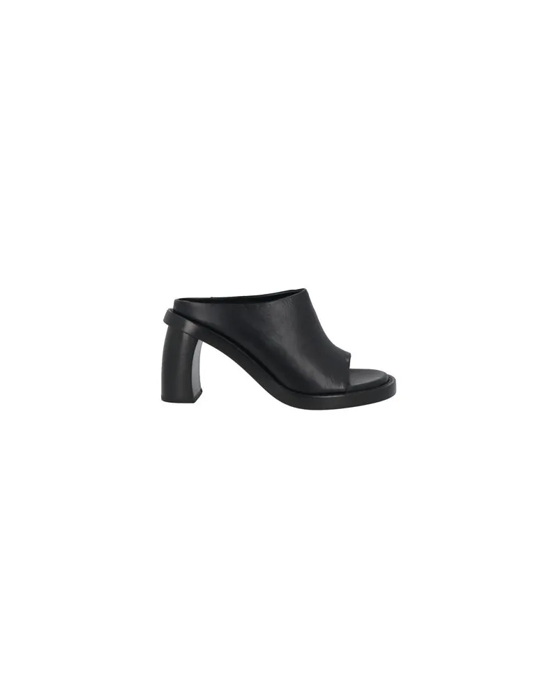 Ann Demeulemeester SCHUHE - Sandalenauf YOOX.COM Schwarz
