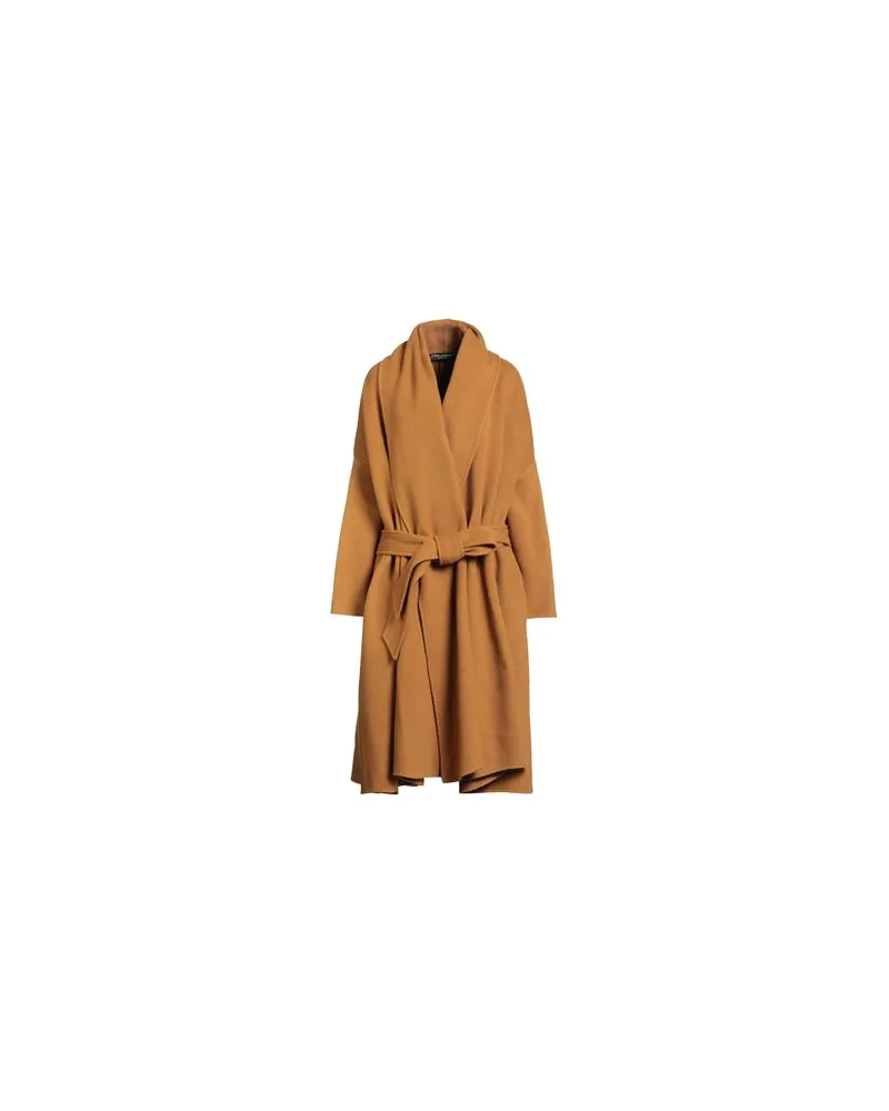 Dolce & Gabbana JACKEN & MÄNTEL - Mäntelauf YOOX.COM Kamel