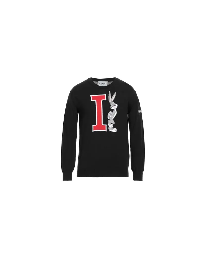 Iceberg LOONEY TUNES - STRICKWAREN - Pulloverauf YOOX.COM Schwarz
