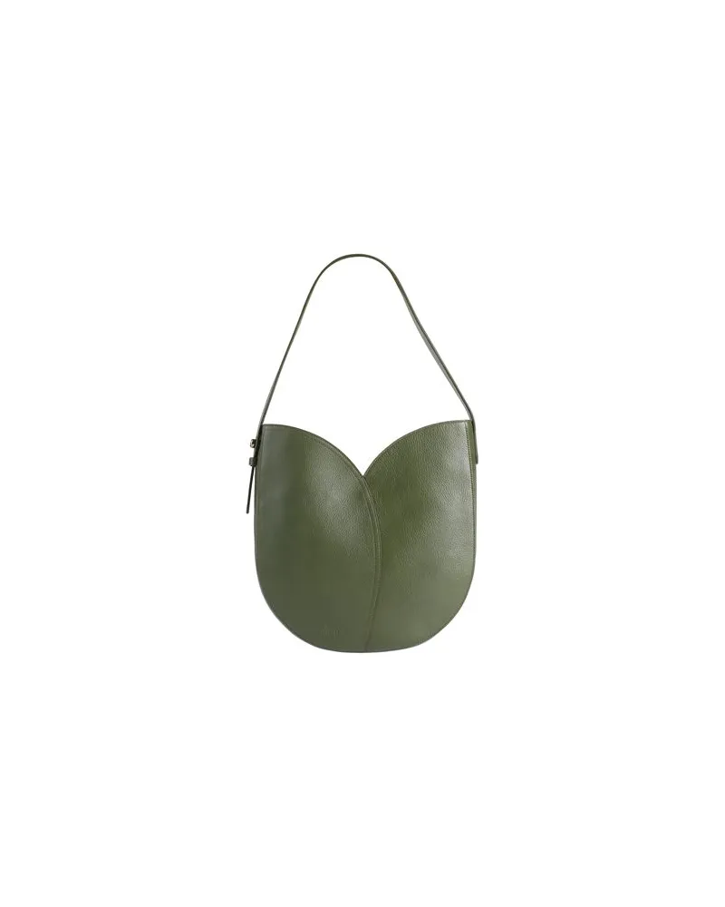 IL BISONTE TASCHEN - Schultertaschenauf YOOX.COM Militärgrün