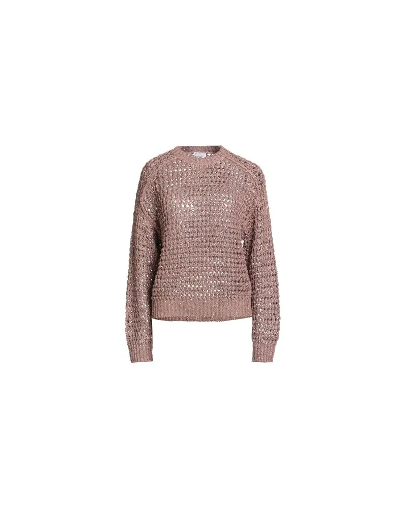 Brunello Cucinelli STRICKWAREN - Pulloverauf YOOX.COM Braun