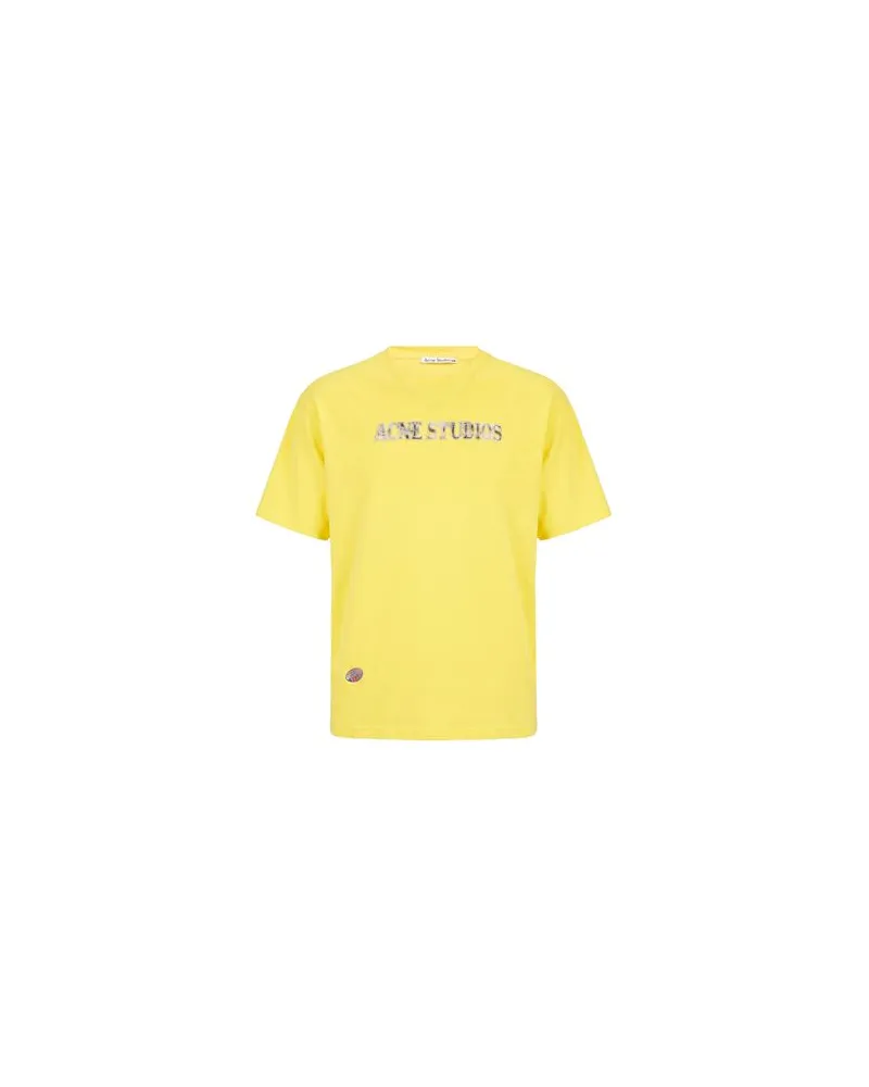 Acne Studios TOPS - T-shirtsauf YOOX.COM Gelb