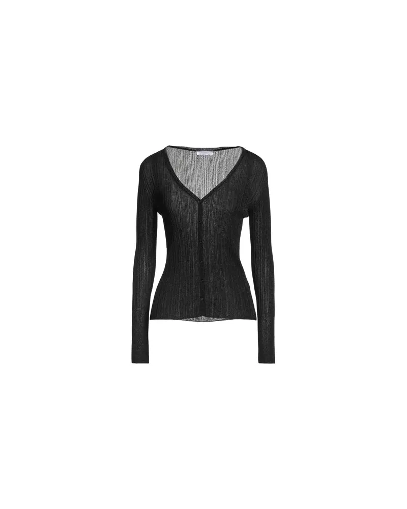 Majestic STRICKWAREN - Strickjackenauf YOOX.COM Schwarz