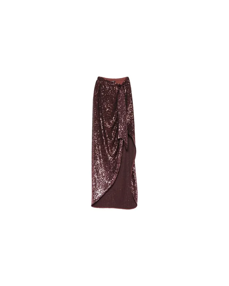 Balmain HOSEN & RÖCKE - Maxi-Röckeauf YOOX.COM Bordeaux