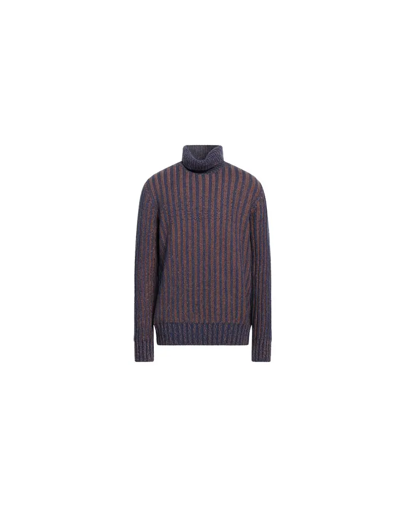 La Fileria STRICKWAREN - Rollkragenpulloverauf YOOX.COM Blau