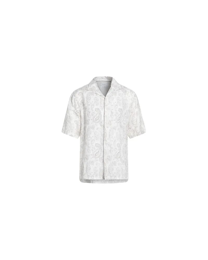 Brunello Cucinelli TOPS - Hemdenauf YOOX.COM Weiß