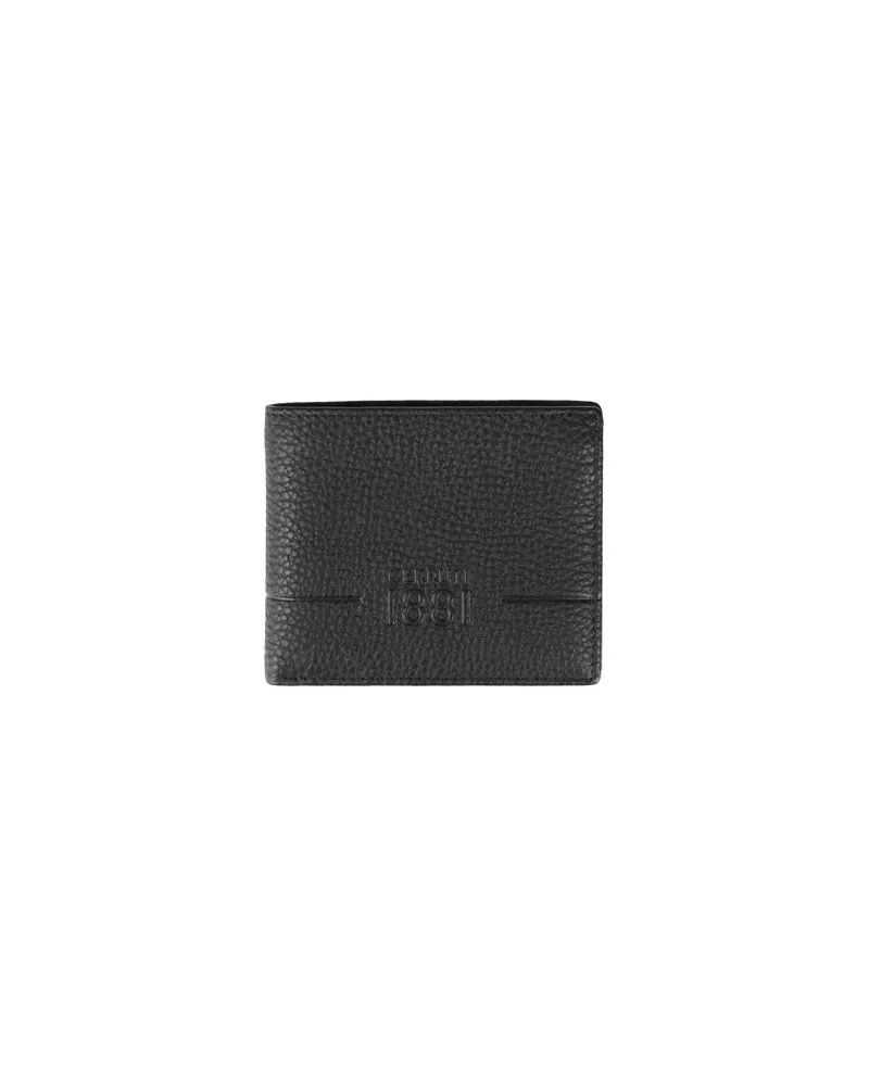 Cerruti 1881 Kleinlederwaren - Brieftaschenauf YOOX.COM Schwarz