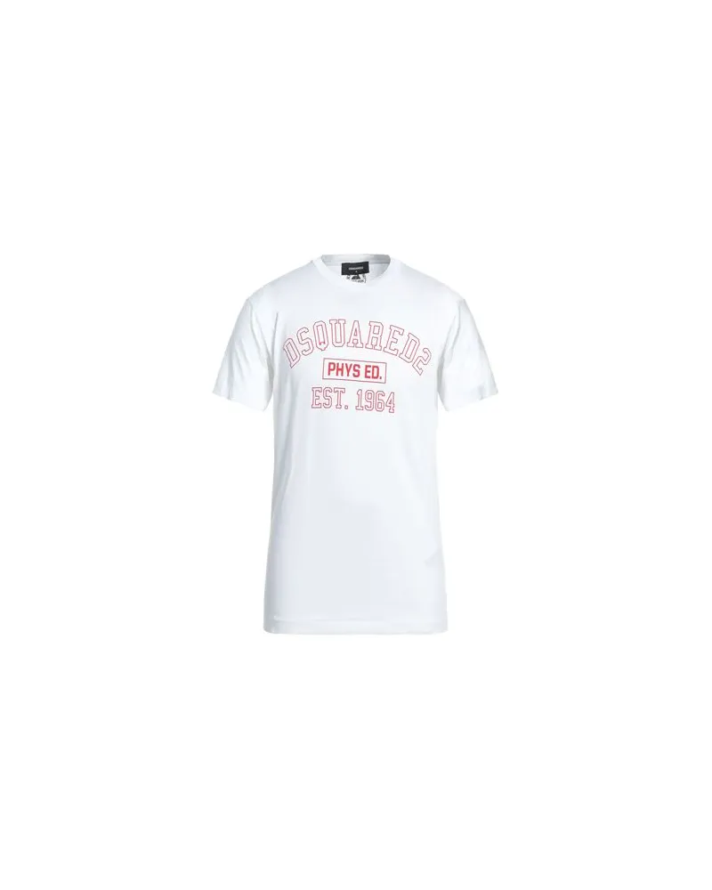 Dsquared2 TOPS - T-shirtsauf YOOX.COM Weiß