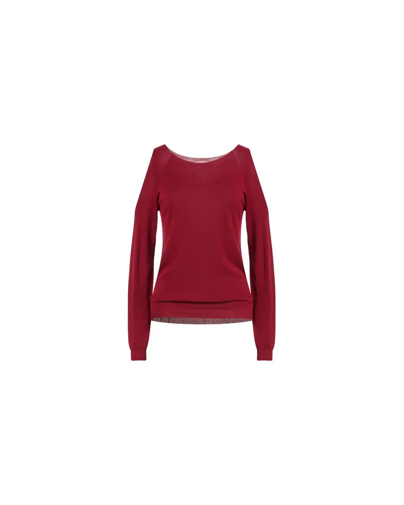 KONTATTO STRICKWAREN - Pulloverauf YOOX.COM Ziegelrot