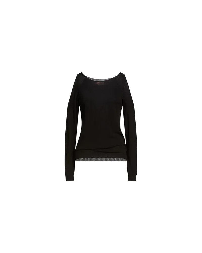 KONTATTO STRICKWAREN - Pulloverauf YOOX.COM Schwarz