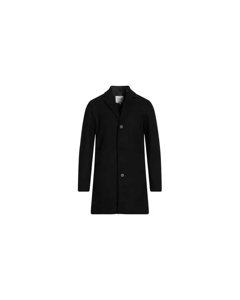 Jack & Jones JACKEN & MÄNTEL - Mäntelauf YOOX.COM Schwarz