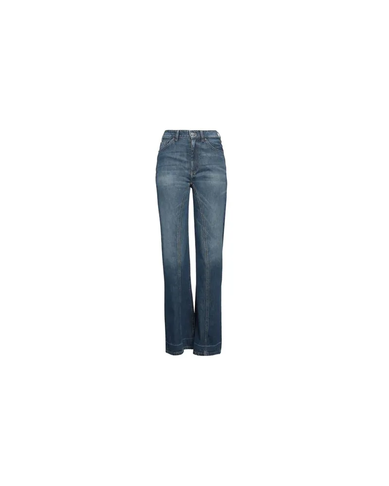 Victoria Beckham HOSEN & RÖCKE - Jeanshosenauf YOOX.COM Blau