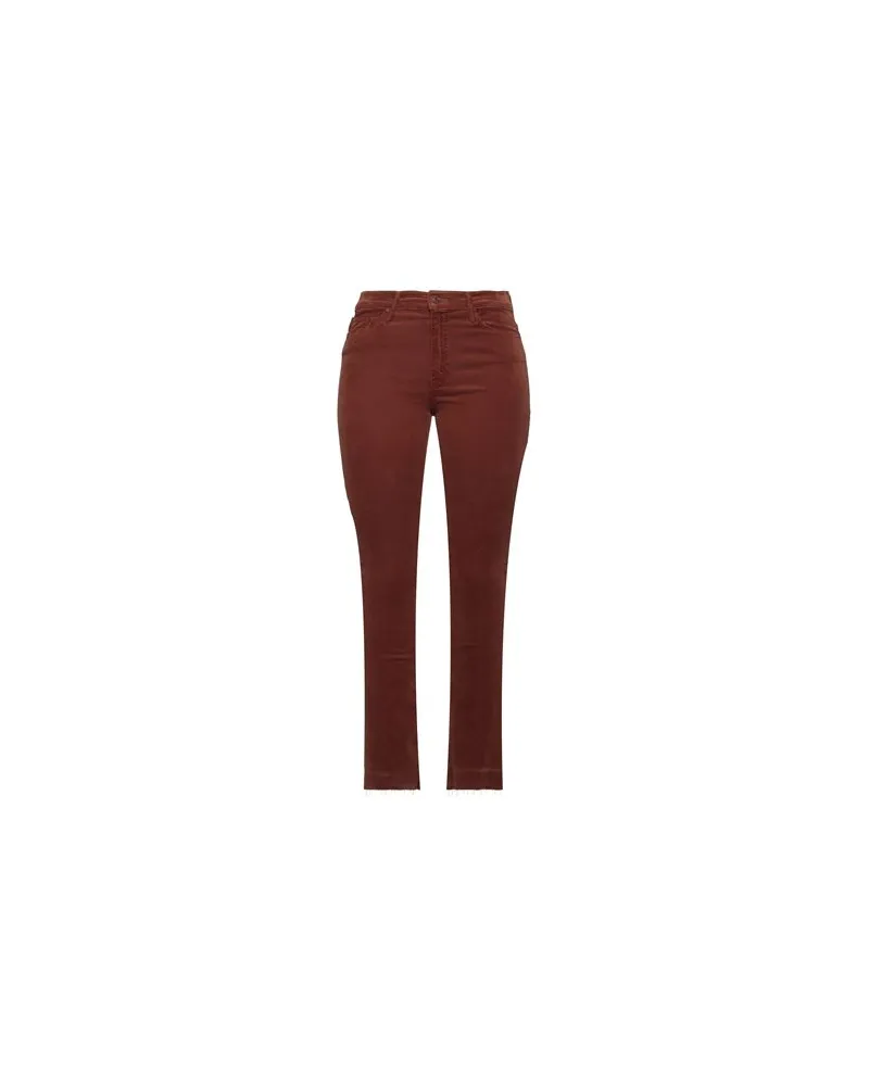Mother HOSEN & RÖCKE - Hosenauf YOOX.COM Braun