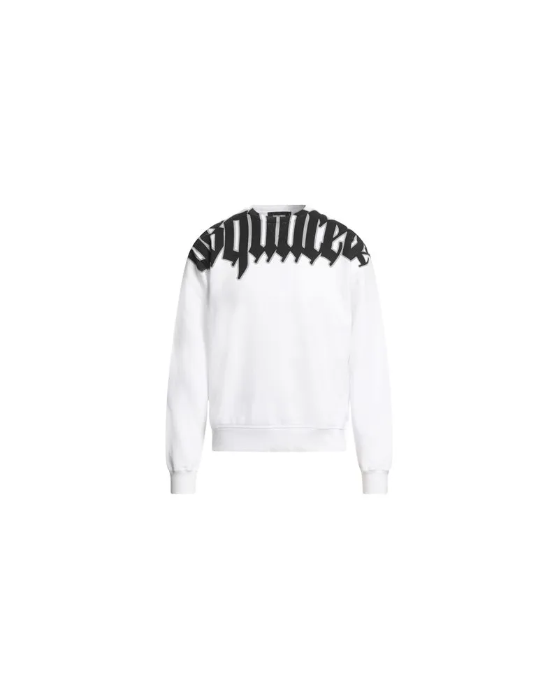 Dsquared2 TOPS - Sweatshirtsauf YOOX.COM Weiß