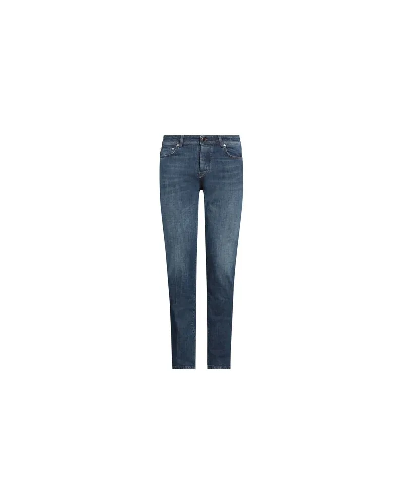 BARBA HOSEN & RÖCKE - Jeanshosenauf YOOX.COM Blau