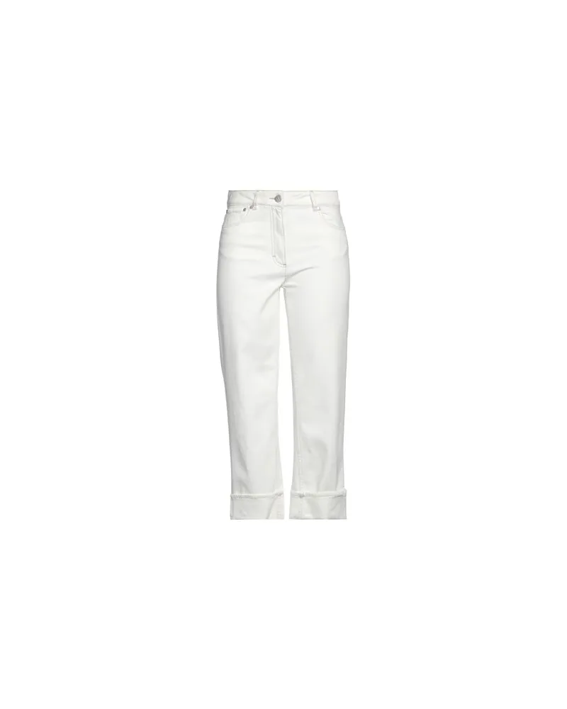 Peserico HOSEN & RÖCKE - Jeanshosenauf YOOX.COM Elfenbein