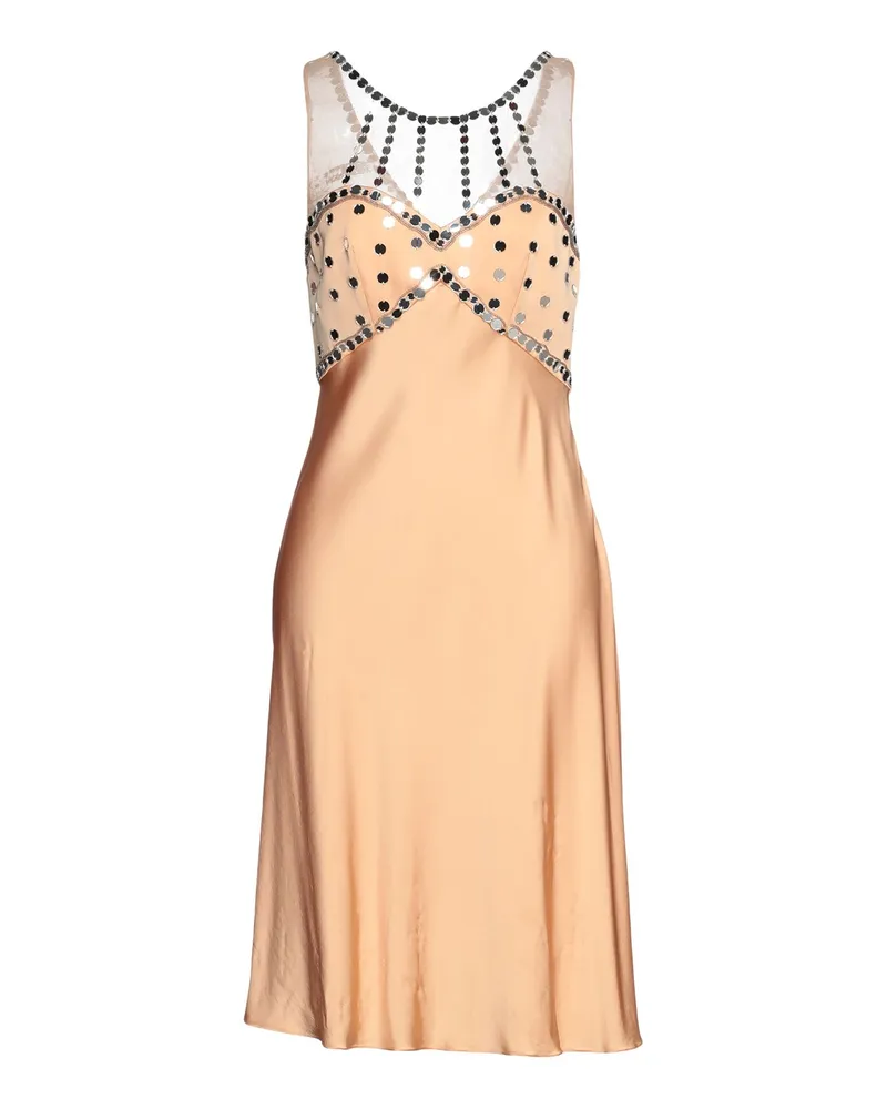 Moschino Midi-Kleid Pfirsich