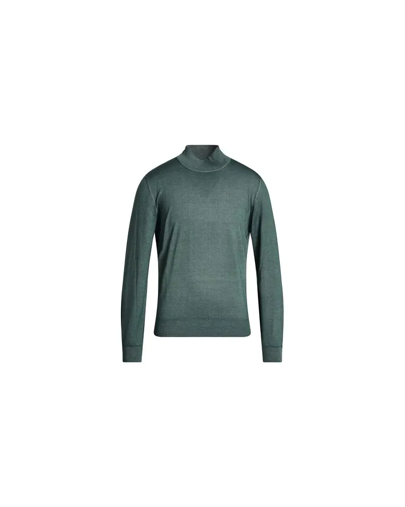 Canali STRICKWAREN - Rollkragenpulloverauf YOOX.COM Dunkelgrün