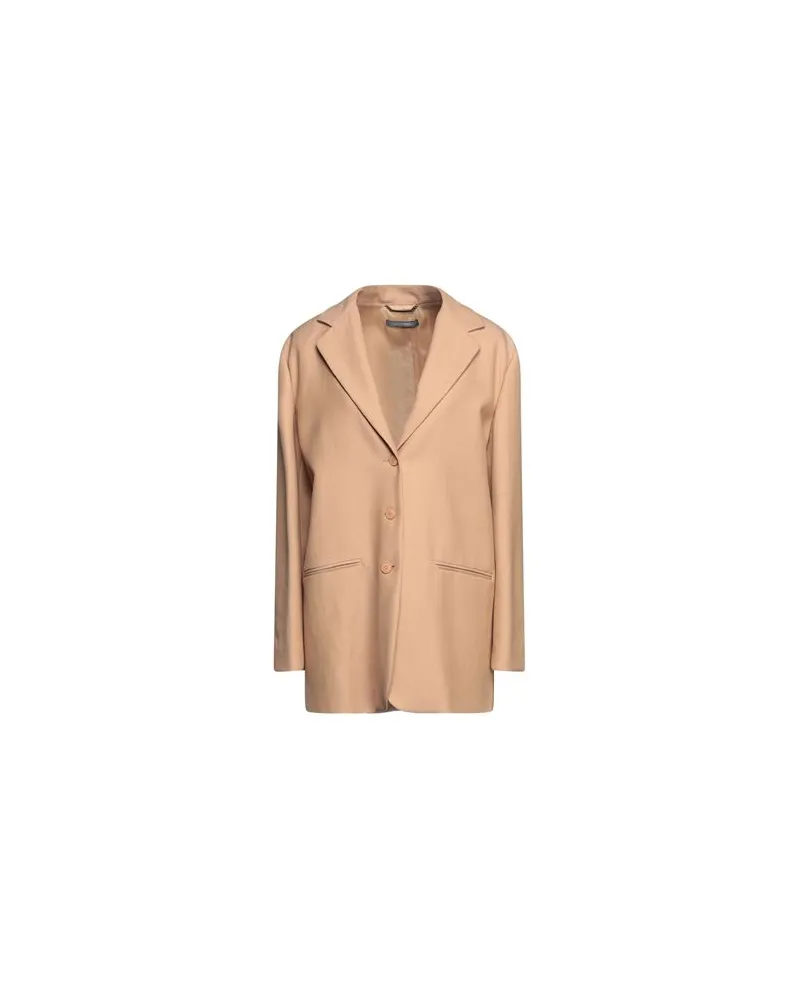 Alberta Ferretti ANZÜGE und CO-ORDS - Blazersauf YOOX.COM Sand